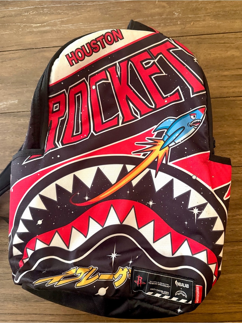 Sprayground Limited Edition Houston Rockets Backpack